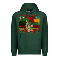 Sports Green juneteenth freedom since 1865 Premium Hoodie - CowGirlArtShop