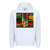 White juneteenth freedom since 1865 Premium Hoodie - CowGirlArtShop