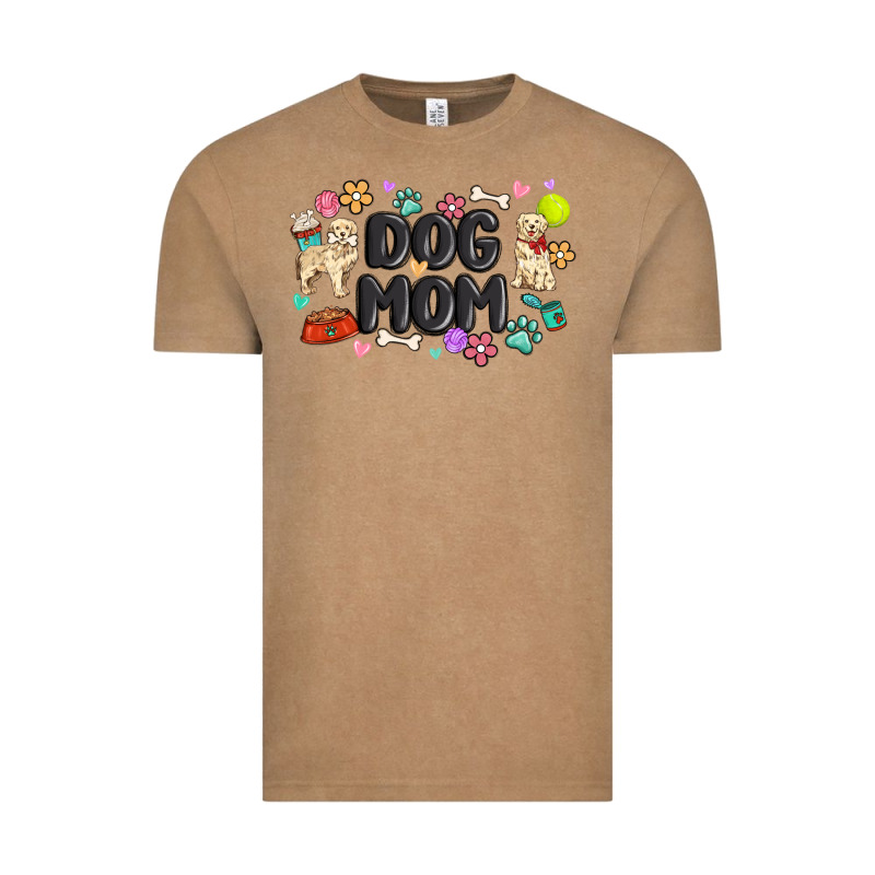 Dog Mom Vintage Tee by MaliasSmallBusiness | Teevron