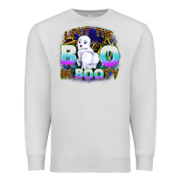 Dove Grey i put boo in booty Premium Sweatshirt - CowGirlArtShop