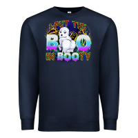 Navy i put boo in booty Premium Sweatshirt - CowGirlArtShop