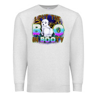 Oatmeal Heather i put boo in booty Premium Sweatshirt - CowGirlArtShop