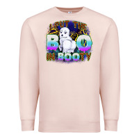 Pale Pink i put boo in booty Premium Sweatshirt - CowGirlArtShop