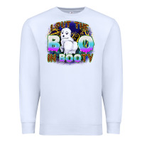 White i put boo in booty Premium Sweatshirt - CowGirlArtShop