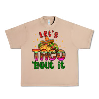 Burro let s taco bout it Urban Heavy Tee - MaliasSmallBusiness