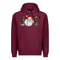 Burgundy christmas joy Premium Hoodie - JahusDesignShop