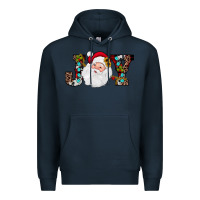 Navy christmas joy Premium Hoodie - JahusDesignShop