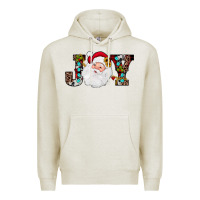 Oatmeal Heather christmas joy Premium Hoodie - JahusDesignShop