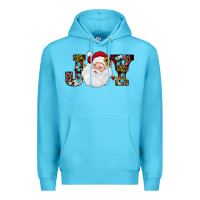 Ocean Blue christmas joy Premium Hoodie - JahusDesignShop