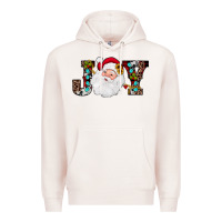 Pale Pink christmas joy Premium Hoodie - JahusDesignShop