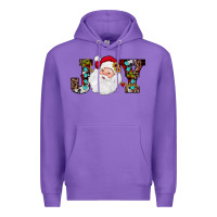 Purple christmas joy Premium Hoodie - JahusDesignShop