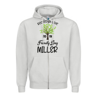 Dove Grey Back together again family reunion Zipper Hoodie - Bettercallsaul