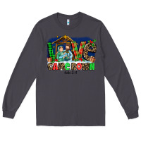 Smoke Love Came  Down Luke 2 11 Long Sleeve Tee - MaliasSmallBusiness