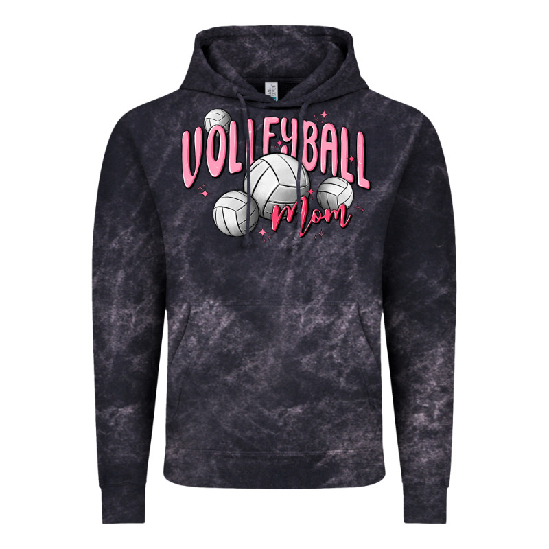 Volleyball Mom Vintage Hoodie by MaliasSmallBusiness | Teevron