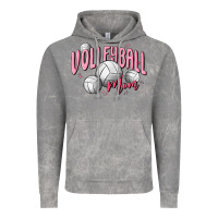 Cloud Rock volleyball mom Vintage Hoodie - MaliasSmallBusiness