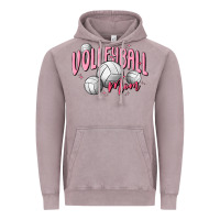 Vintage Zinc volleyball mom Vintage Hoodie - MaliasSmallBusiness