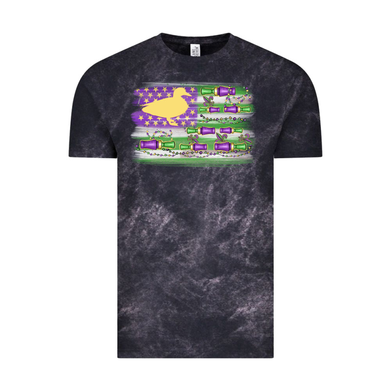 Mardi Gras Duck Call Flag Vintage Tee by MaliasSmallBusiness | Teevron