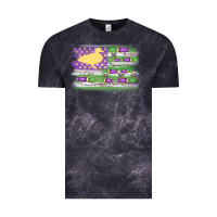 Cloud Black mardi gras duck call flag Vintage Tee - MaliasSmallBusiness