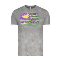 Cloud Rock mardi gras duck call flag Vintage Tee - MaliasSmallBusiness