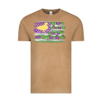 Vintage Camel mardi gras duck call flag Vintage Tee - MaliasSmallBusiness