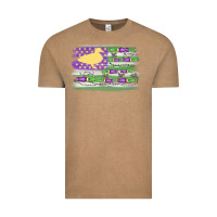 Vintage Coffee mardi gras duck call flag Vintage Tee - MaliasSmallBusiness