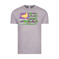 Vintage Zinc mardi gras duck call flag Vintage Tee - MaliasSmallBusiness