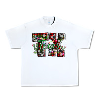 White texas tx christmas Urban Heavy Tee - AdoDesignShop