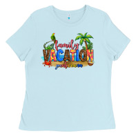 Baby Blue punta cana family vacation Ladies Tee - AdoDesignShop