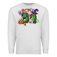 Oatmeal Heather october 31 Premium Sweatshirt - CowGirlArtShop