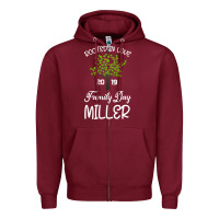 Burgundy Back together again family reunion Zipper Hoodie - Bettercallsaul