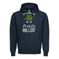 Navy Back together again family reunion Zipper Hoodie - Bettercallsaul