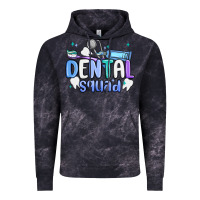 Cloud Black dental squad Vintage Hoodie - MaliasSmallBusiness