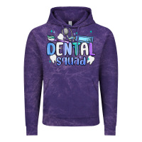 Cloud Purple dental squad Vintage Hoodie - MaliasSmallBusiness
