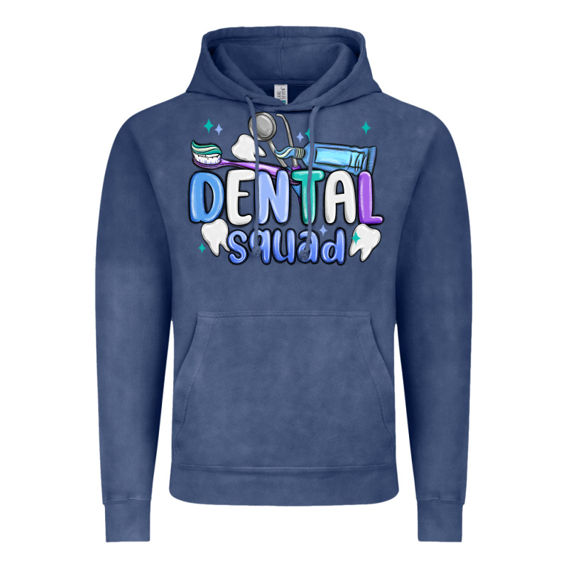 Dental Squad Vintage Hoodie by MaliasSmallBusiness | Teevron