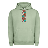 Pigment Oil Green baseball pen wraps Urban Hoodie - BundleAndBundleShop