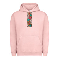 Pigment Salmon baseball pen wraps Urban Hoodie - BundleAndBundleShop