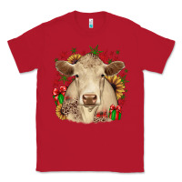 Red christmas charolais Classic Tee - JahusDesignShop