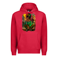 Cardinal juneteenth black woman fashion girl Premium Hoodie - CowGirlArtShop