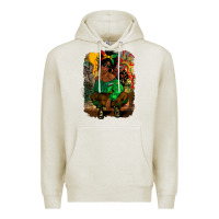 Oatmeal Heather juneteenth black woman fashion girl Premium Hoodie - CowGirlArtShop