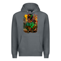 Rock juneteenth black woman fashion girl Premium Hoodie - CowGirlArtShop