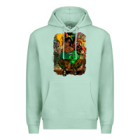 Seafoam juneteenth black woman fashion girl Premium Hoodie - CowGirlArtShop