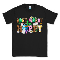 Black Don't worry be hoppy Classic Tee - NancyCooperArtShop