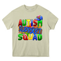 Mossy autısm support squad Heavy Core Tee - AdoDesignShop
