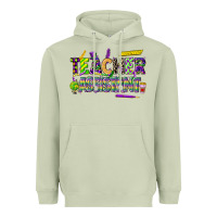 Matcha mardi gras teacher assistant Heavyweight Hoodie - CowGirlArtShop