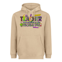 Mushroom mardi gras teacher assistant Heavyweight Hoodie - CowGirlArtShop
