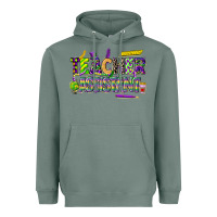 Sage mardi gras teacher assistant Heavyweight Hoodie - CowGirlArtShop