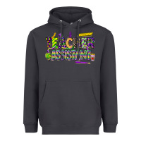 Smoke mardi gras teacher assistant Heavyweight Hoodie - CowGirlArtShop