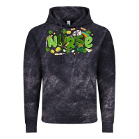 Cloud Black st.patrick's day nurse Vintage Hoodie - MaliasSmallBusiness