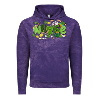 Cloud Purple st.patrick's day nurse Vintage Hoodie - MaliasSmallBusiness