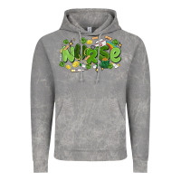 Cloud Rock st.patrick's day nurse Vintage Hoodie - MaliasSmallBusiness